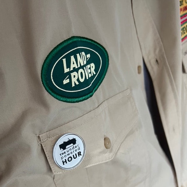 The Underpowered Hour Logo Pin