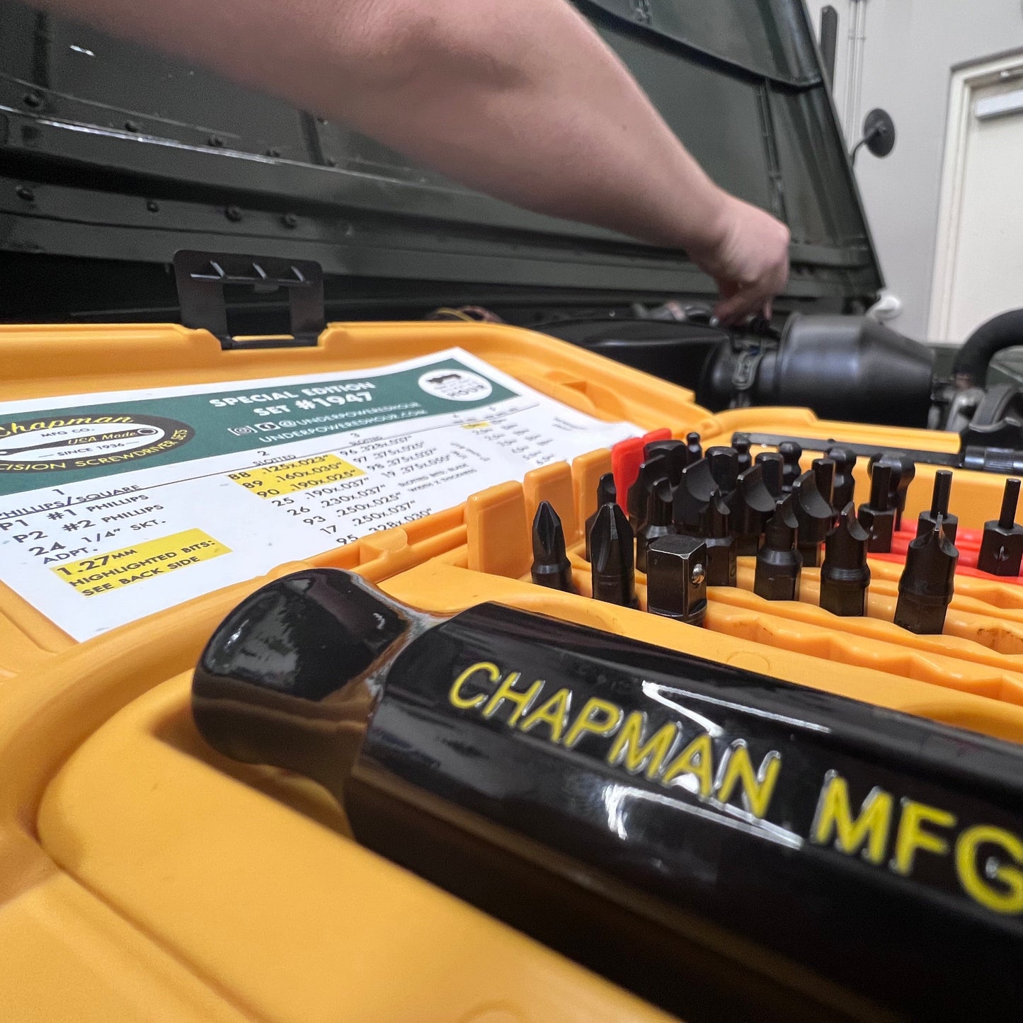 Chapman Precision Screwdriver Set – Underpowered Hour Edition