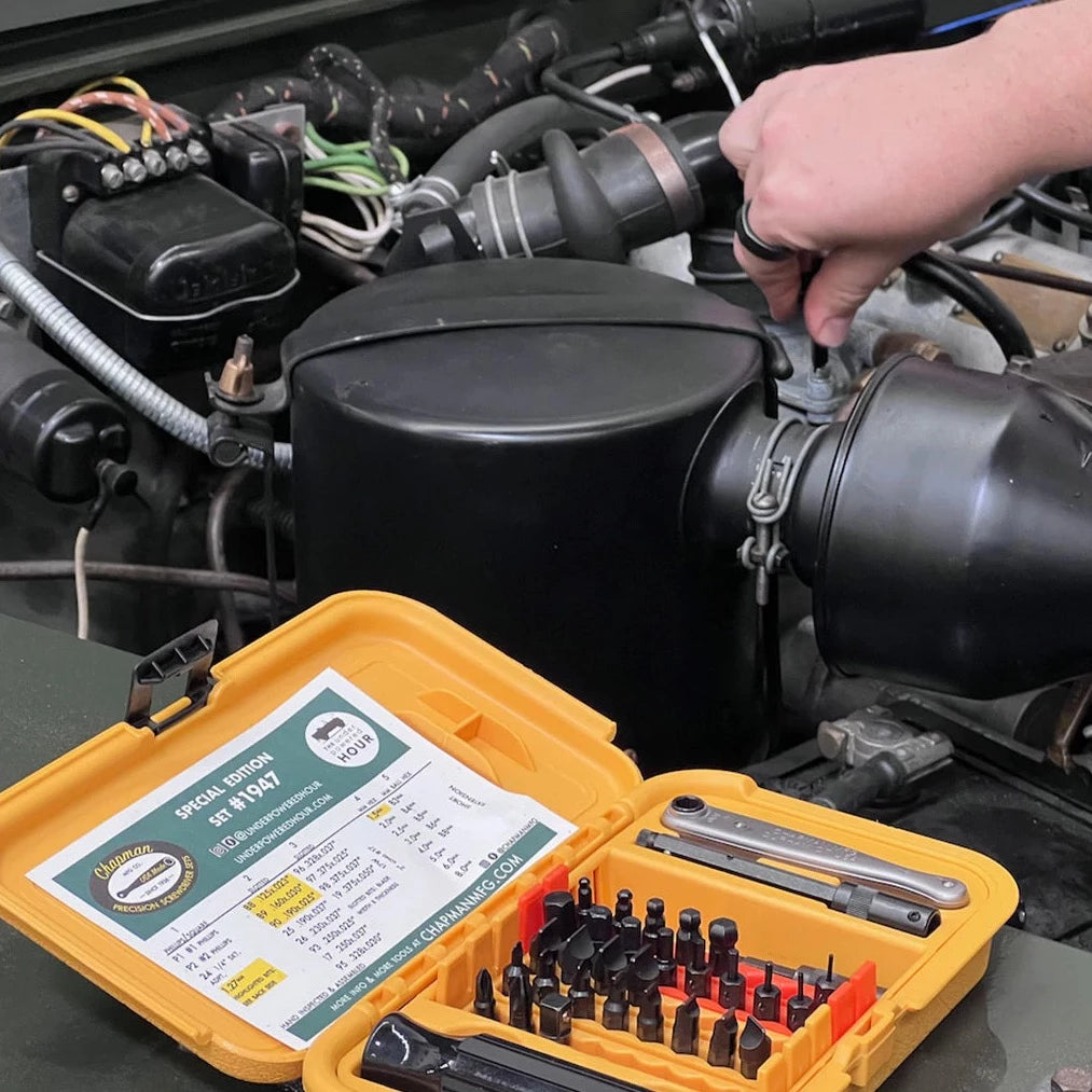 Chapman Precision Screwdriver Set – Underpowered Hour Edition