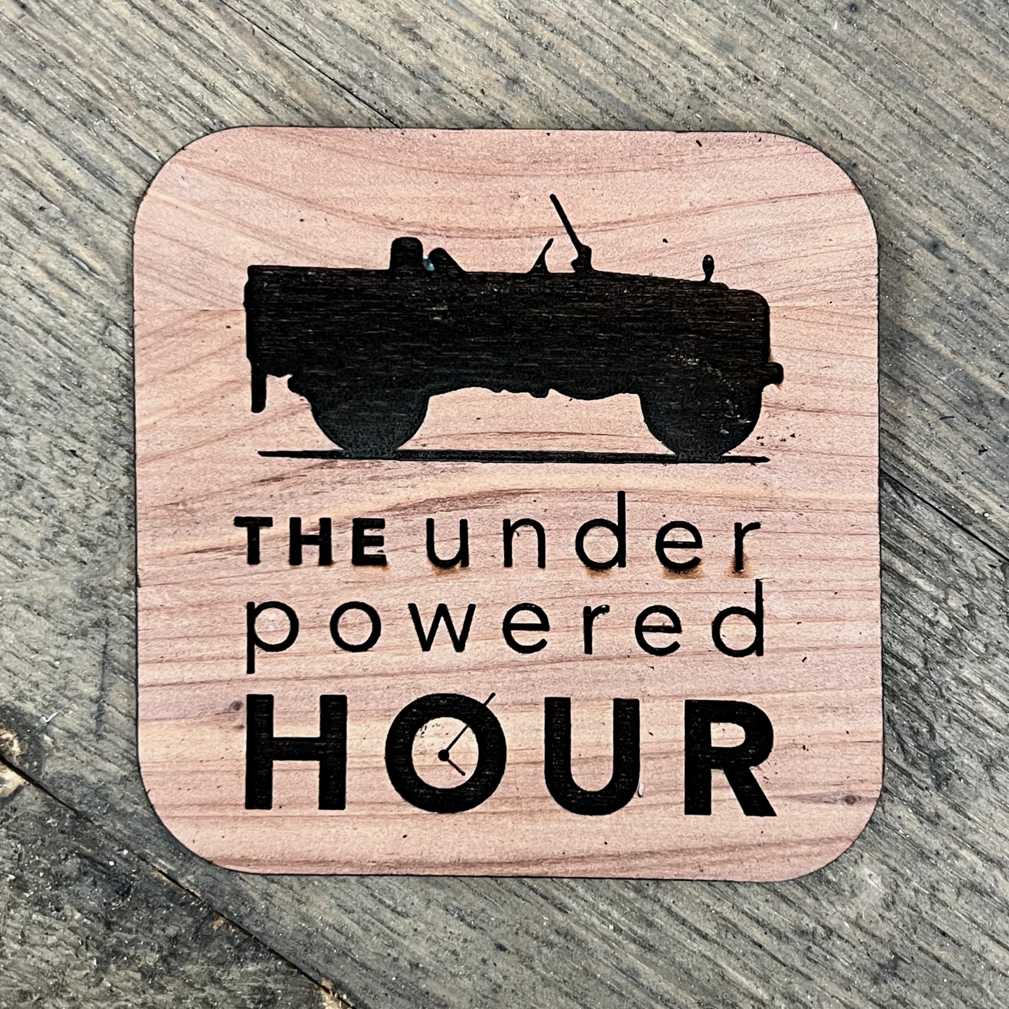 The Underpowered Hour Coaster Set