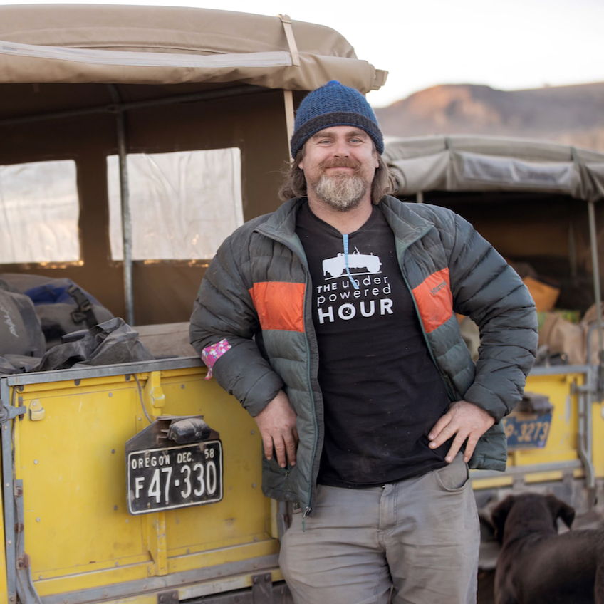 The Underpowered Hour Logo T-Shirt