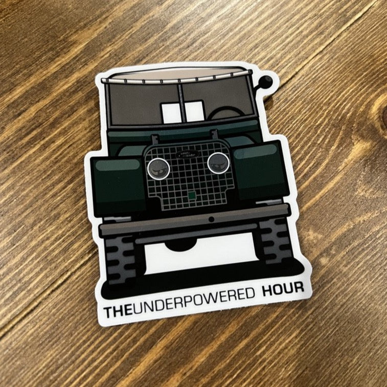 Special Edition 80" Series One Land Rover Sticker