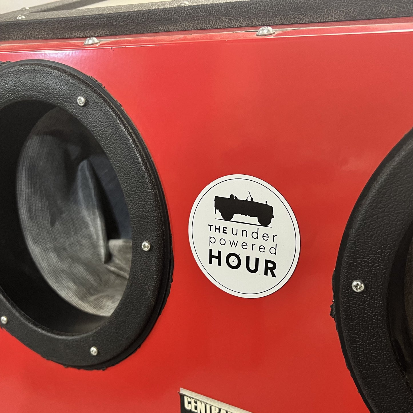 The Underpowered Hour Logo Magnet