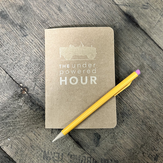 The Underpowered Hour Mini Notebook