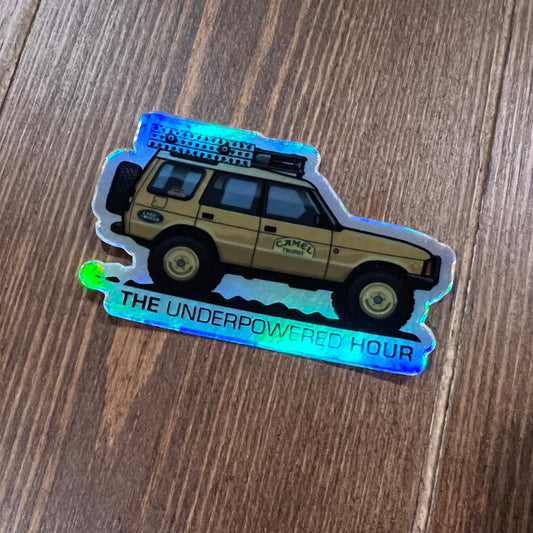 Camel Disco Holographic Mini Sticker